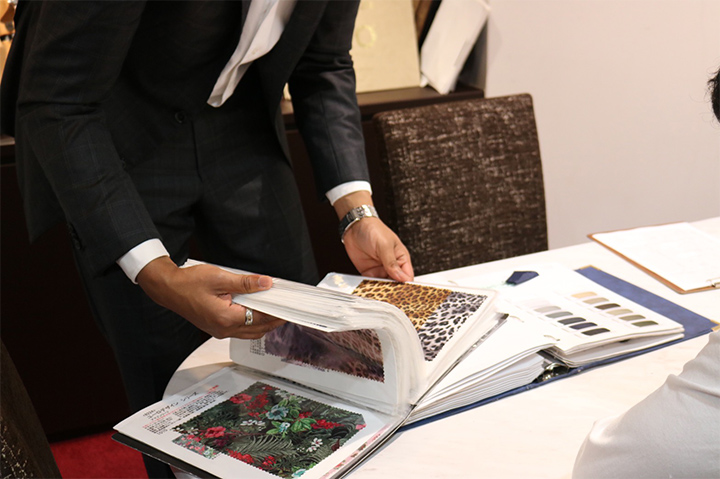 デザインの選択のイメージ(カラー)